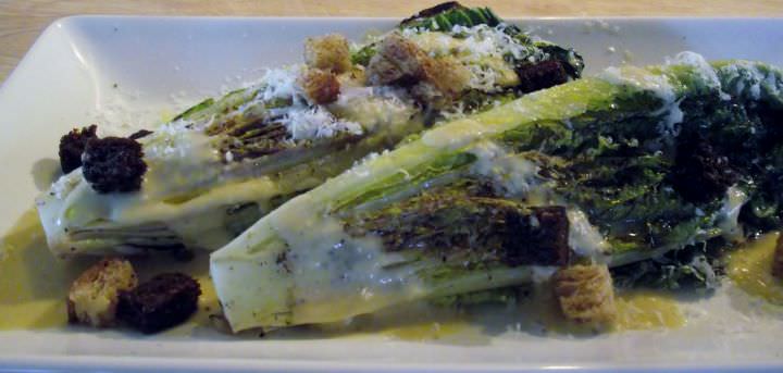 Grilled Caesar Salad.