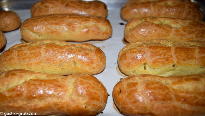 Eclair shells.