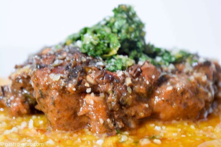 Osso buco alla Milanese.