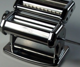 Imperia pasta machine.