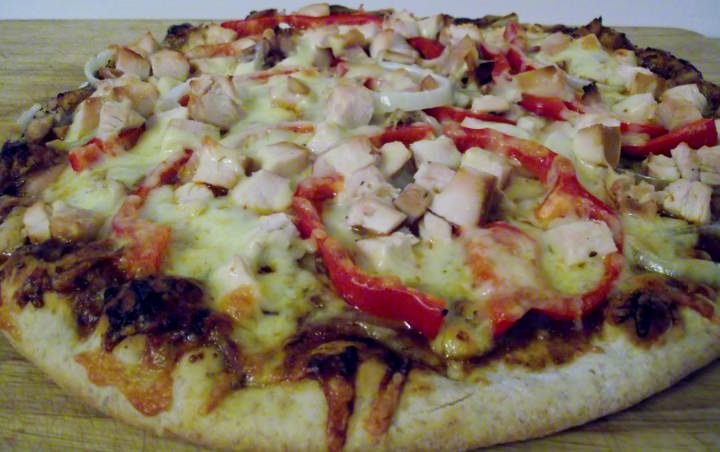 Smoked Chicken Pizza