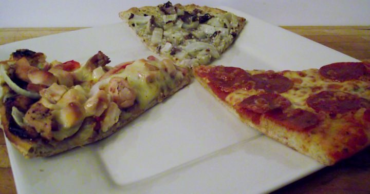 Smoked Chicken Pizza, Pepperoni Pizza, And Belgian Endive Pizza