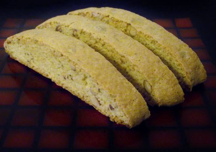 Anise and almond biscotti.