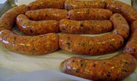 Italian sausage links.