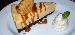 Peanut butter mousse pie