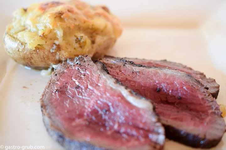 Grilled Tri-Tip With Twice Baked Potatoes.